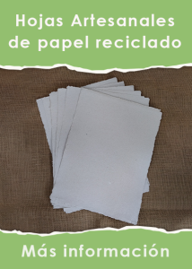 papel artesanal reciclado